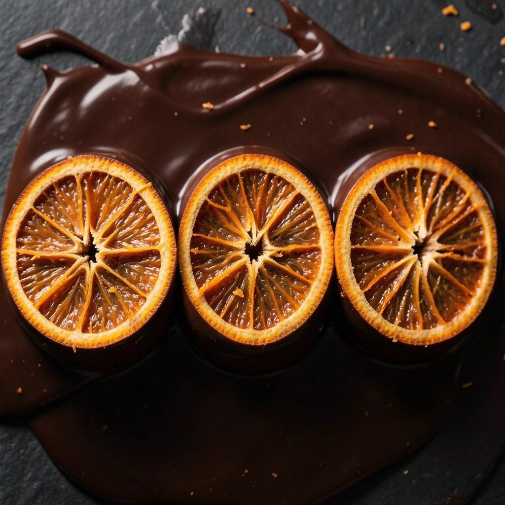 Orangettes chocolatées